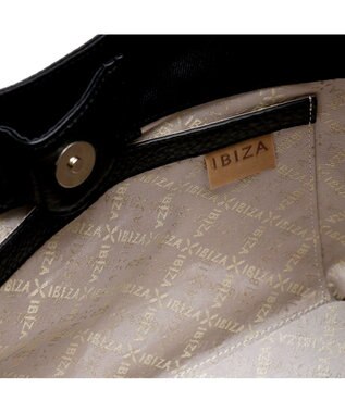 IBIZA アニマーダ　ナイロン　ハンドバッグ（パンダ） 黒