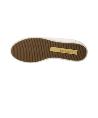 INTER-CHAUSSURES 【BUSSOLA】サイドゴアミドルカットスニーカー シルバー