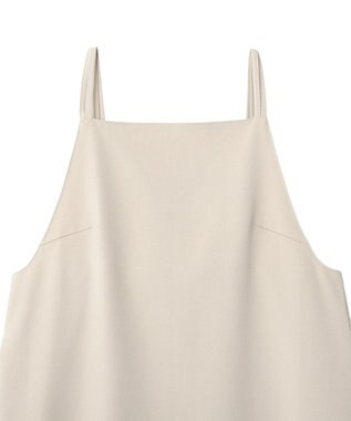 YECCA VECCA 【2点SET】ショートジャケットセットキャミワンピース Light Beige