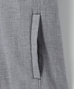 JOSEPH ABBOUD 【キングサイズ・オーガニックコットン】ドライサッカー ブルゾン ブルー系