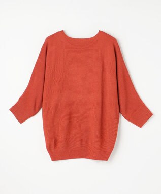 ANY ラメガーターニット オレンジ