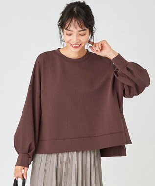 洗える ライトストレッチドロップショルダースウェット プルオーバー Any Fam ファッション通販 公式通販 オンワード クローゼット