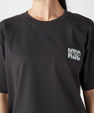 OP／FILA 【Kappa】スイムグラフィック Tシャツ ブラック