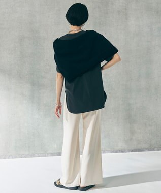 UNFILO L BEAUTY FORM-T cotton フォルムTシャツ チャコール