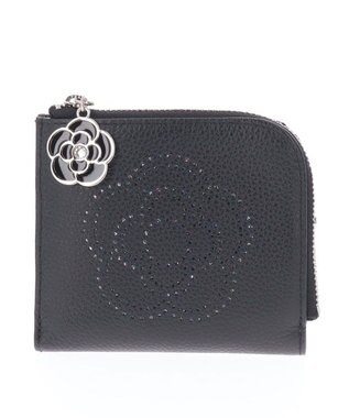 CLATHAS ルレット Lファスナー二つ折り財布 ブラック