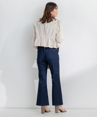 組曲 L 【洗える】ライトタイプライター ジャケット ベージュ系