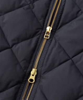 UNFILO 【TAION×UNFILO】フード付き ジレ ネイビー