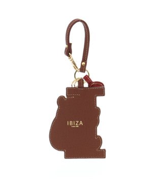 IBIZA アニマーダ　牛革　チャーム（パンダ） 黒