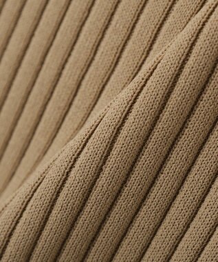 YECCA VECCA ハイネックノースリーブニット Gray Beige