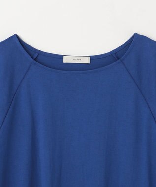 ANY パフスリーブラグランTシャツ ブルー