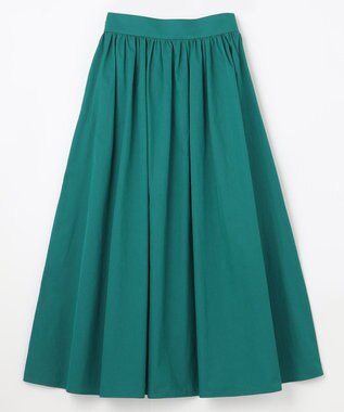 NAVE 【Nave　洗える】バイオツイル スカート グリーン系