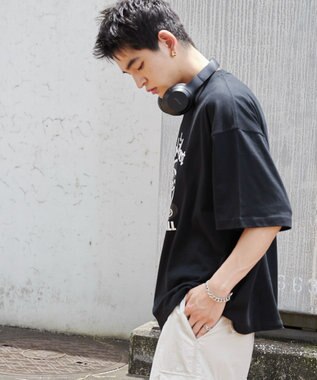 WEGO 【ユニセックス着用ITEM】1994BALLプリントT（SS） ブラック