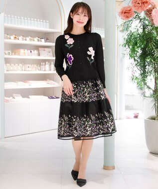 TOCCA 【キャンセル分発売】【洗える！】SPRING SIGN CARDIGAN カーディガン ブラック系