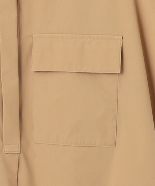 ICB 【接触冷感・UVカット・撥水・洗える】 プルーフ4WAYタフタ ブラウス コルク系