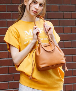 UNBILLION perche 抗菌レザー3wayドロストショルダーバッグ