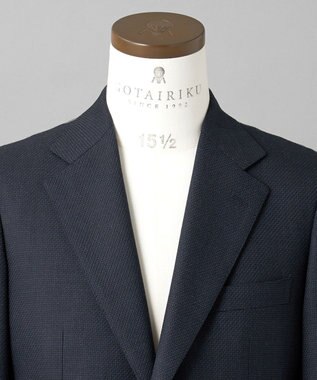 GOTAIRIKU 【ZEGNA/ゼニア】ISLANDFLEECE/アイランドフリース 3ピーススーツ（ネイビー） ネイビー系8