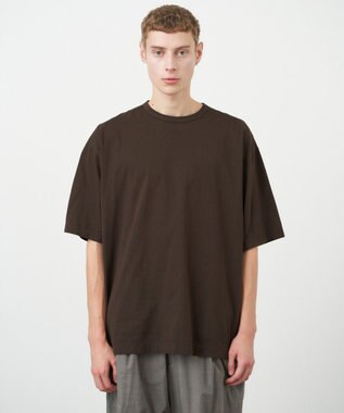 ATON NATURAL DYED NUBUCK | クルーネックTシャツ - UNISEX