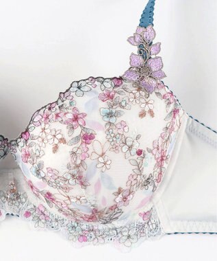 Wing ブラジャー Wing Lesiage ふんわりまるみメイク ソフトなつけごこち 【2120シリーズ】 ブラ Gカップまで対応 大きいサイズ PB2120 ウイング／ワコール アイボリー