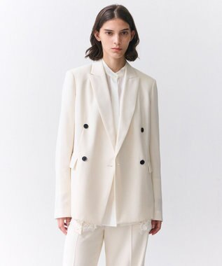  【セットアップ対応】SPHENE / ダブルブレストピークドラペルジャケット