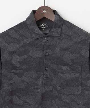 JOSEPH ABBOUD MOUNTAIN 【UNISEX】ドライタッチ クールスキンガードポロ ブラック系7