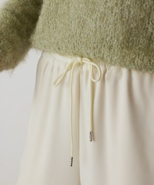 GRACE CONTINENTAL テーパーイージーパンツ キナリ