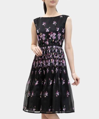 TOCCA 【キャンセル分販売！】【洗える】FRAGRANCE OF FLOWERS ドレス ブラック系