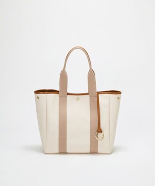 TOPKAPI 【Breath TOPKAPI】SCOTCH GRAIN スコッチグレイン ロングハンドル 2way トートバッグ チャーム付き　A4