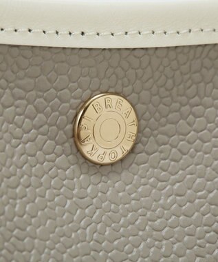 TOPKAPI 【Breath TOPKAPI】SCOTCH GRAIN スコッチグレイン ロングハンドル 2way トートバッグ チャーム付き　A4 ライトトープ