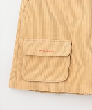 PW CIRCULUS 【WOMEN】コーデュロイ スカート見えショーツ ベージュ系