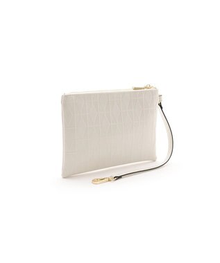 MioFIRANO TILE G001 トートバッグ ポーチ付き A4サイズ対応 WHITE