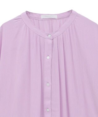 Green Parks Ｉ　レーヨンクレープブラウス Black