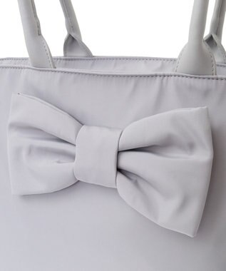 Maison de FLEUR EC限定フロントリボンキャリーオンバッグ Grayish Blue