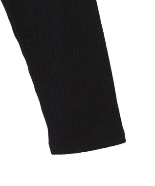 WEGO レイヤードレースアップ長袖トップス ブラック