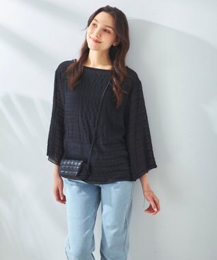 OP／FILA 【Ocean Pacific】シアートップス付き4点セット水着 ブラック