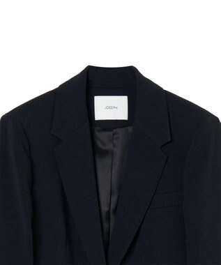 JOSEPH 【FOUNDATIONS】コンフォートキャディー　シングルブレストジャケット Black