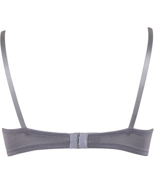 Wing ノンワイヤー　Tシャツブラ　透けにくくアウターにひびきにくい　AA・A・Bカップ　ウイング／ワコール　KB1521 グレー