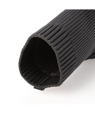 Riz raffinee <Riz raffinee> ポインテッドニットブーツ ブラックスエード