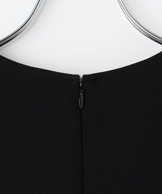 #Newans 【洗濯機可】キーネックジャンパースカート ブラック