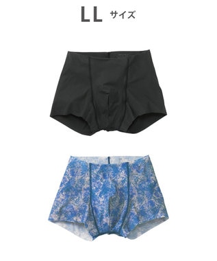 WACOAL MEN ボクサーパンツ2枚セット ウエストテープがない解放感 前閉じ【NUDYZ】 GT2102  /ブロス バイ ワコールメン