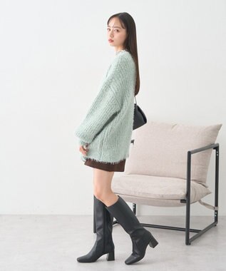 earth music&ecology ＯＲｉｅｎｔａｌ　ＴＲａｆｆｉｃ　ロングブーツ Black