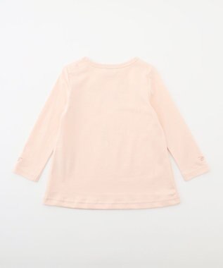 組曲 KIDS 【80-100cm】リボンアート Tシャツ ピンク系