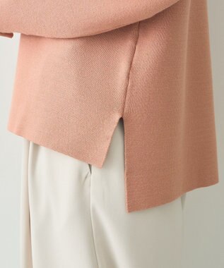 YECCA VECCA ミラノリブ金釦ニット Pink