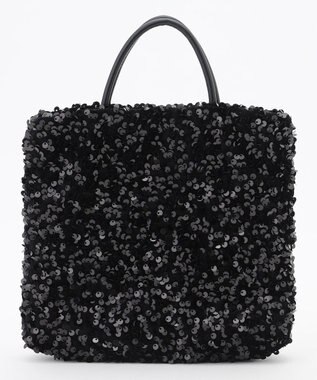 LA BAGAGERIE 【MONICA】スパンコール2WAYミニトート ブラック