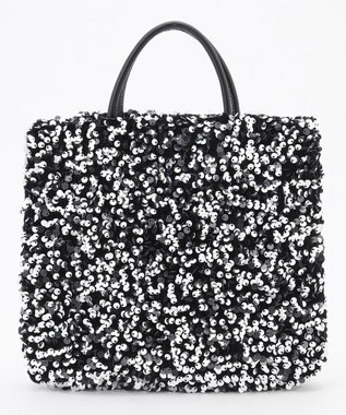 LA BAGAGERIE 【MONICA】スパンコール2WAYミニトート シルバー