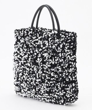 LA BAGAGERIE 【MONICA】スパンコール2WAYミニトート シルバー