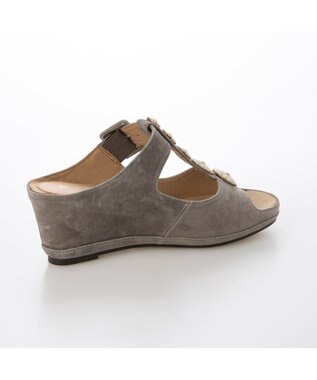 MODE ET JACOMO <D'ICI>ビジューモチーフTストラップサンダル グレースエード