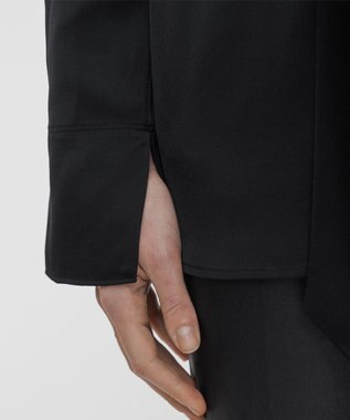 JOSEPH ライトクレープ　ブラウス Black