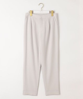 ANY SIS 【セットアップ可】セレモニーダブルクロス テーパードパンツ ライトグレー