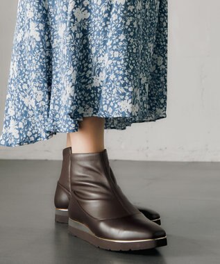 ASICS WALKING ペダラ レディース 2E 3.0cmヒール ブラウン系