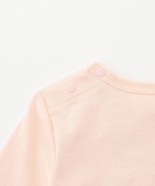 組曲 KIDS 【80-100cm】リボンアート Tシャツ ピンク系